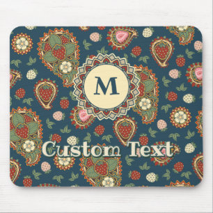 Tapis De Souris Paisley de fraise Motif