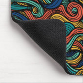 Tapis De Souris Paisley haché (Coin)