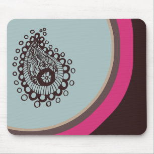 Tapis De Souris Paisley moderne Mousepad