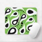 Tapis De Souris Paisley moderne - vert (Avec souris)