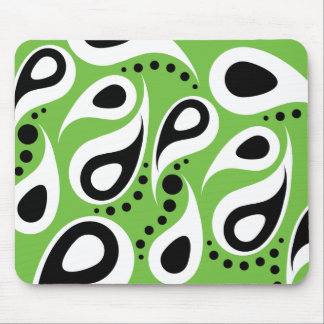 Tapis De Souris Paisley moderne - vert