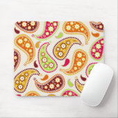Tapis De Souris Paisley multicolore Mousepad (Avec souris)