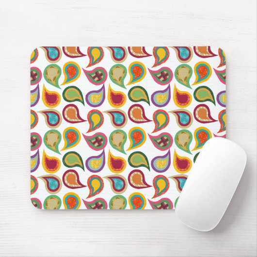 Tapis De Souris Paisleys atomiques (Avec souris)