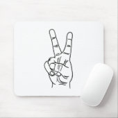 Tapis De Souris paix (Avec souris)