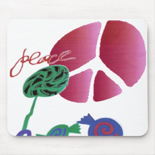 Tapis De Souris paix (Devant)