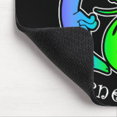 Tapis De Souris Paix, amour, et chiens Mousepad de saucisse (Coin)