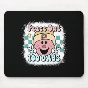 Tapis De Souris Paix blanchie 100 jours de sourire scolaire Visage