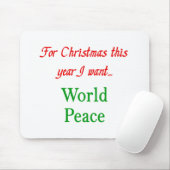 Tapis De Souris paix du monde (Avec souris)