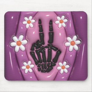 Tapis De Souris Paix et amour 3D