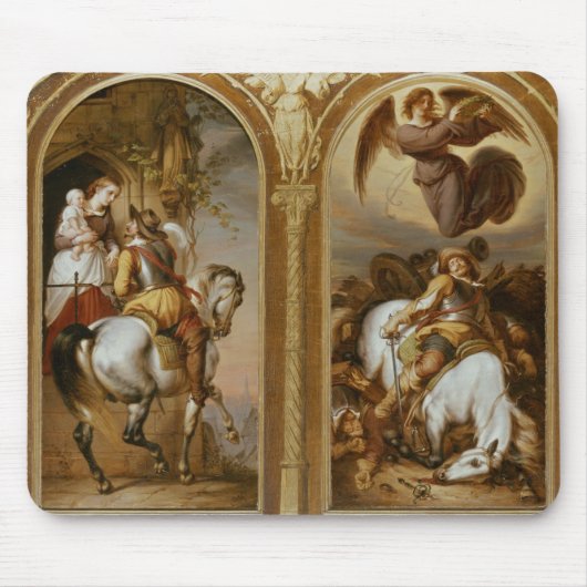 Tapis De Souris Paix et guerre (Devant)