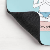 Tapis De Souris Paix Intérieure, Chat Extérieur (Coin)