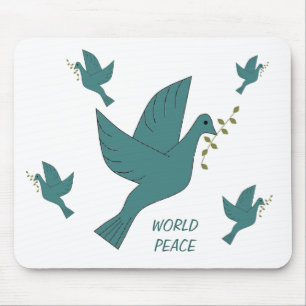 TAPIS DE SOURIS PAIX MONDIALE