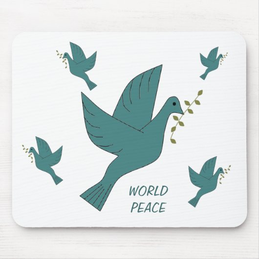 TAPIS DE SOURIS PAIX MONDIALE (Devant)