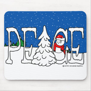 Tapis De Souris Paix Mousepad