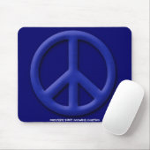 Tapis De Souris Paix Mousepad (Avec souris)