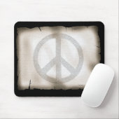 Tapis De Souris Paix Mousepad (Avec souris)