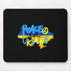 Tapis De Souris Paix pour l'Ukraine Protégez l'Ukraine Soutien à