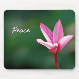 Tapis De Souris Paix rose Mousepad