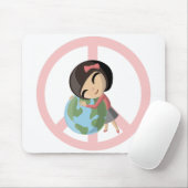 Tapis De Souris "Paix sur terre" Emily Mousepad (Avec souris)