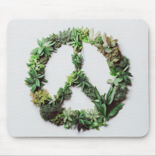 Tapis De Souris Paix verte
