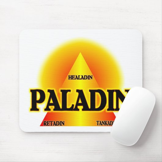 Tapis De Souris Paladin Mousepad (Avec souris)