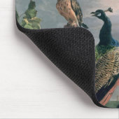 Tapis De Souris Palais d'Amsterdam avec les oiseaux exotiques (Coin)
