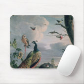 Tapis De Souris Palais d'Amsterdam avec les oiseaux exotiques (Avec souris)