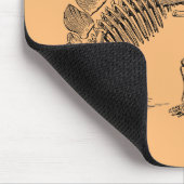 Tapis De Souris paléontologie fossile de dinosaure (Coin)