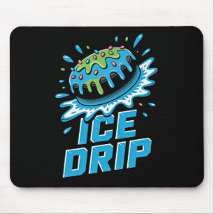 Tapis De Souris Palet de hockey sur glace pour enfants Graphique d