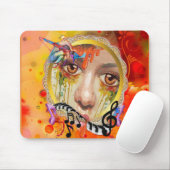 Tapis De Souris Palette Artiste (Avec souris)