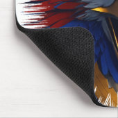 Tapis De Souris Palette de souris imprimé d'aigle Majestic (Coin)