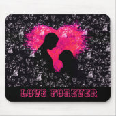 Tapis De Souris Palette de souris romantique en couple (Devant)