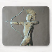 Tapis De Souris Palette de temps sous forme d'Indien d'Amerique (Devant)