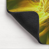 Tapis De Souris Palette jaune fleur fractée Mousepad (Coin)