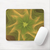 Tapis De Souris Palette verte fractée Mousepad (Avec souris)