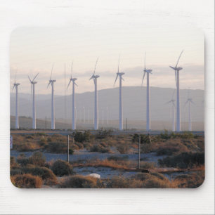 Tapis de souris Palm Springs Windmills