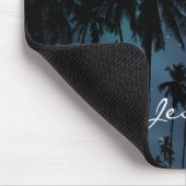 Tapis De Souris Palm Trees and Starry Night Sky Personalised (Coin)
