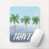 Tapis De Souris Palmes de voyage (Avec souris)