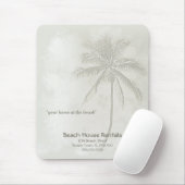 Tapis De Souris Palmes tropicales (Avec souris)