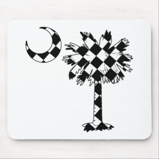 Tapis De Souris Palmetto Checkered de drapeau
