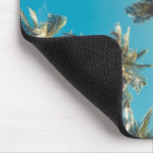 Tapis De Souris Palmiers au cru tropical de plage (Coin)