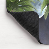 Tapis De Souris Palmiers contre la lune (Coin)