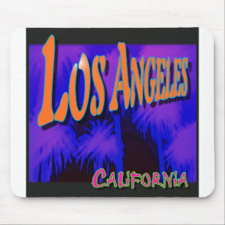 Tapis De Souris "Palmiers de nuit de Los Angeles" Mousepad