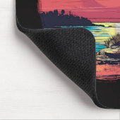 Tapis De Souris Palmiers et plage (Coin)