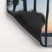 Tapis De Souris Palmiers Sunrise Destin Floride Mouse Pad (Coin)