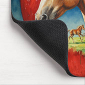 Tapis De Souris Palomino in an Apple (Coin)