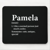 Tapis De Souris Pamela Name Definition Funny D  (Devant)