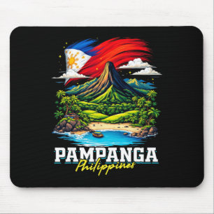Tapis De Souris Pampanga Philippines Souvenir Drapeau Philippin