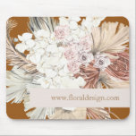 Tapis De Souris Pampas Grass Floral Tropical Jungle<br><div class="desc">Pampas Grass Floral Tropical Jungle, fleurs, rose, feuille. Un clavier de souris pour les propriétaires d'entreprise créatifs. Un propriétaire d'entreprise, un entrepreneur ou quelqu'un qui veut un tapis de souris qui les inspire... Belle et élégante Pampas Grass Floral Tropical Jungle. Wedding planners, propriétaires de magasins, fleuristes, stylistes de cheveux, maquilleurs,...</div>