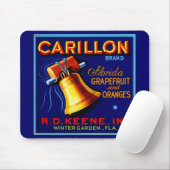 Tapis De Souris Pamplemousses de la Floride de carillon (Avec souris)